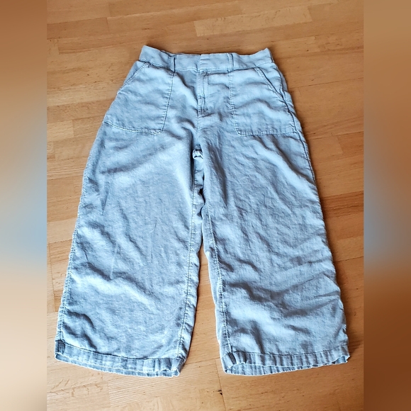 Abercrombie & Fitch Pants - Abercrombie & Fitch Linen Blend Wide Leg Trouser